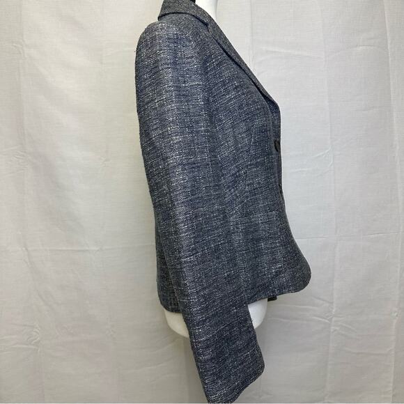 Banana Republic Women’s Tweed Blazer - Size M - Linen, Silk, Wool Blend - Picture 10 of 11